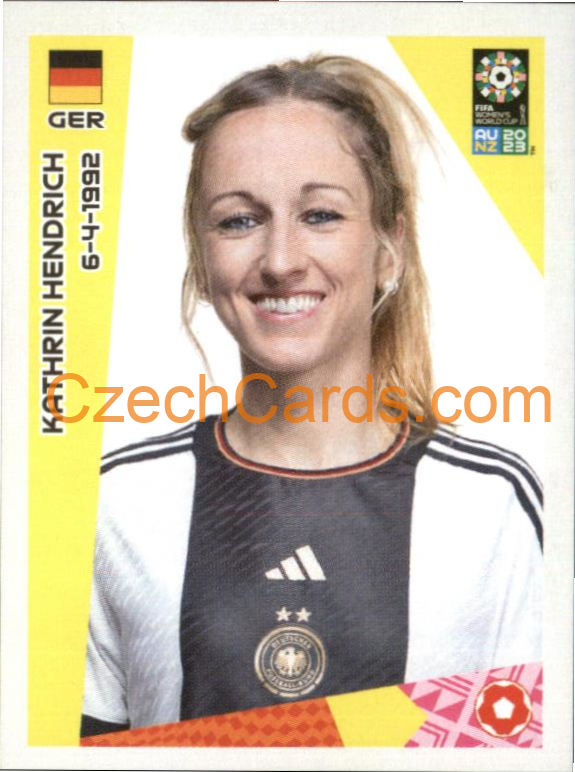 Kathrin Hendrich Panini 2023 FIFA Women's World Cup Sticker #515
