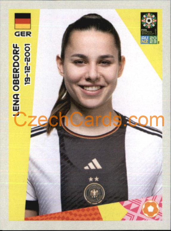Lena Oberdorf Panini 2023 FIFA Women's World Cup Sticker #519