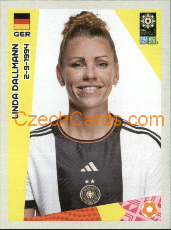 Linda Dallmann Panini 2023 FIFA Women's World Cup Sticker #522