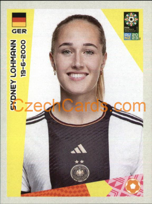 Sydney Lohmann Panini 2023 FIFA Women's World Cup Sticker #524
