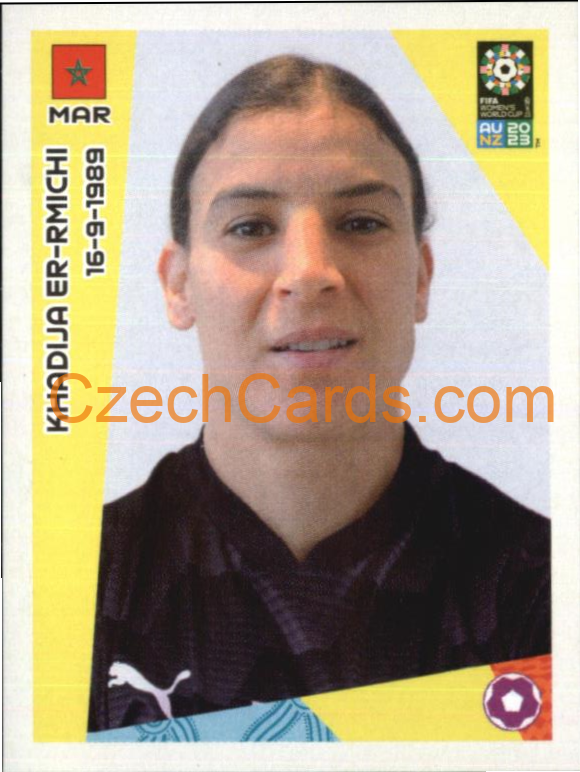 Khadija Er-Rmichi Panini 2023 FIFA Women's World Cup Sticker #531