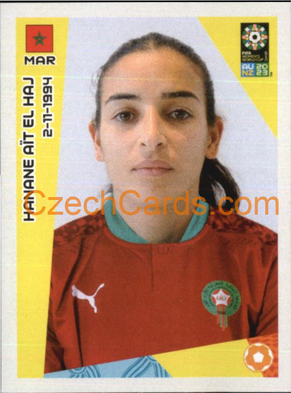 Hanane Aït El Haj Panini 2023 FIFA Women's World Cup Sticker #539