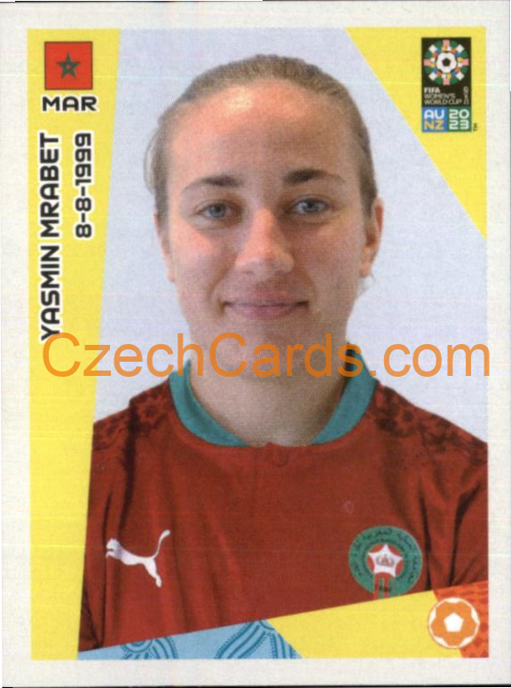 Yasmin Mrabet Panini 2023 FIFA Women's World Cup Sticker #540