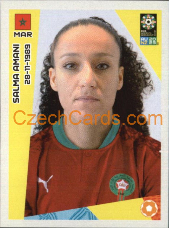 Salma Amani 2023 FIFA Women's World Cup Sticker #541