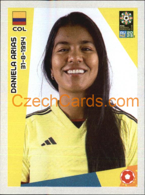 Daniela Arias Panini 2023 FIFA Women's World Cup Sticker #550