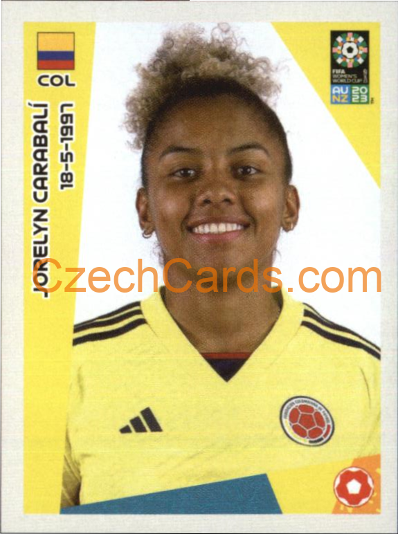 Jorelyn Carabalí Panini 2023 FIFA Women's World Cup Sticker #551