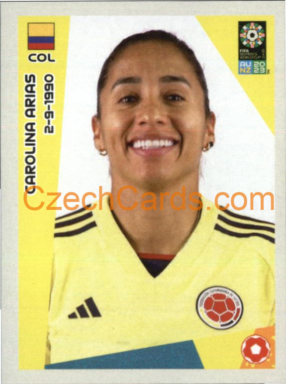 Carolina Arias Panini 2023 FIFA Women's World Cup Sticker #553