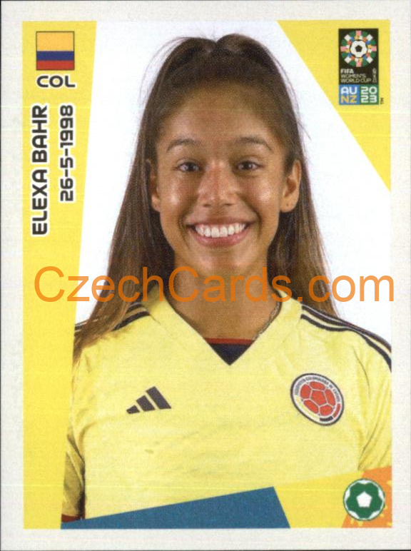 Elexa Bahr Panini 2023 FIFA Women's World Cup Sticker #560