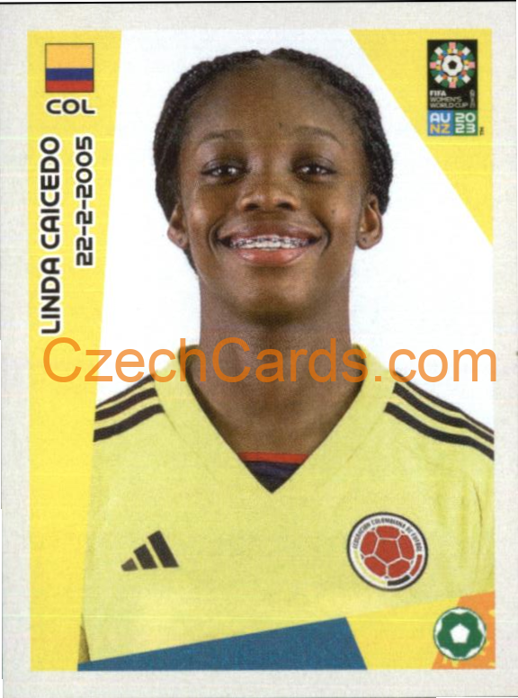 Linda Caicedo Panini 2023 FIFA Women's World Cup Sticker #563