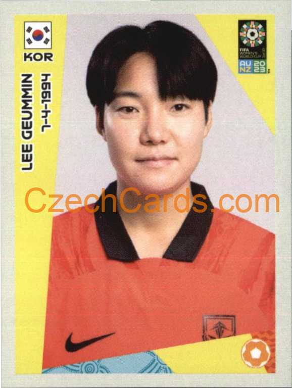 Lee Geum-min Panini 2023 FIFA Women's World Cup Sticker #575