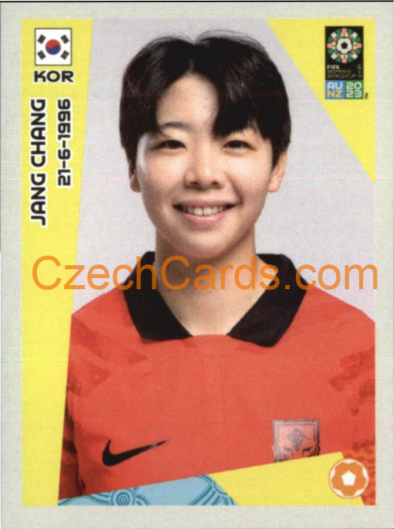 Jang Chang Panini 2023 FIFA Women's World Cup Sticker #576