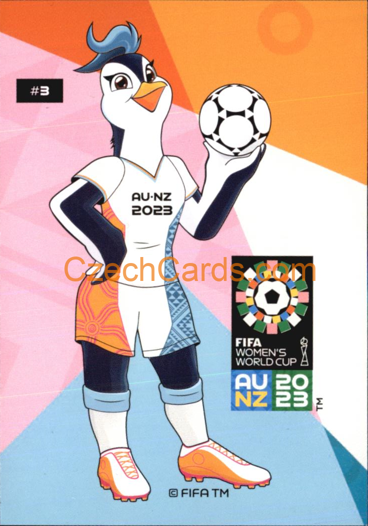 Tazuni (Mascot) 2023 Panini FIFA Women's World Cup Adrenalyn XL #3