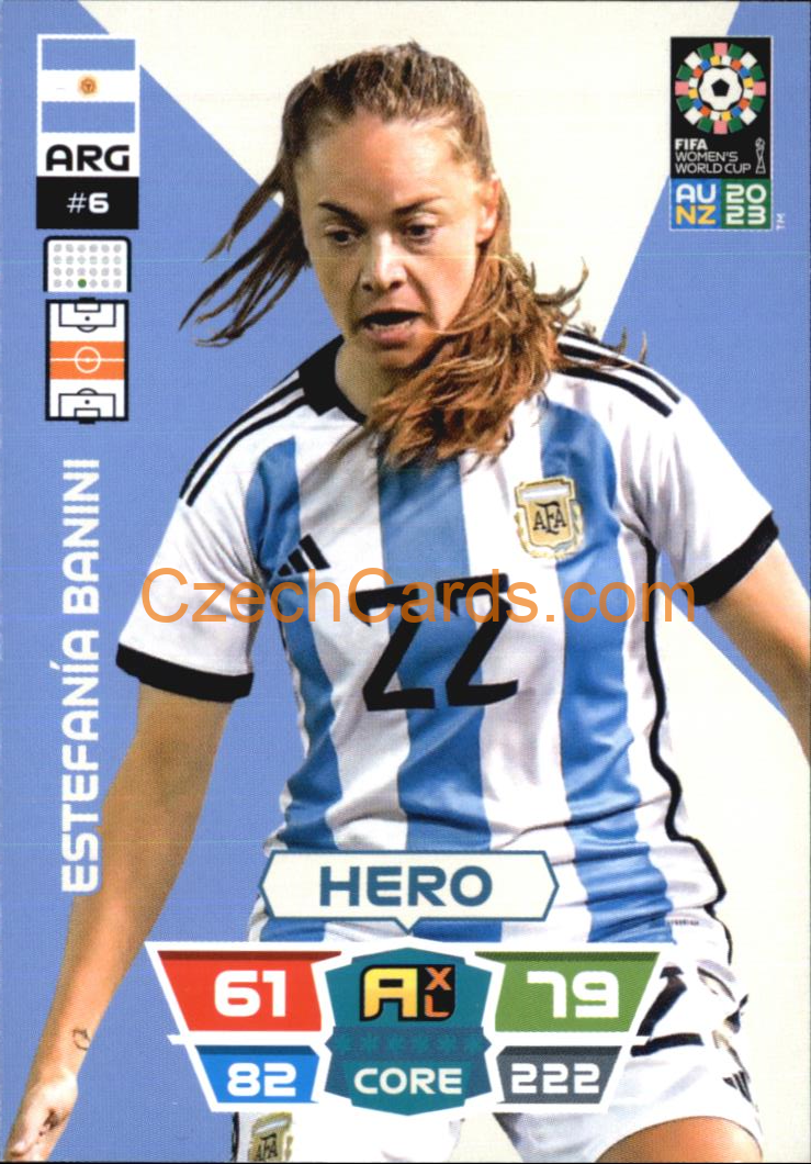 Estefania Banini 2023 Panini FIFA Women's World Cup Adrenalyn XL #6