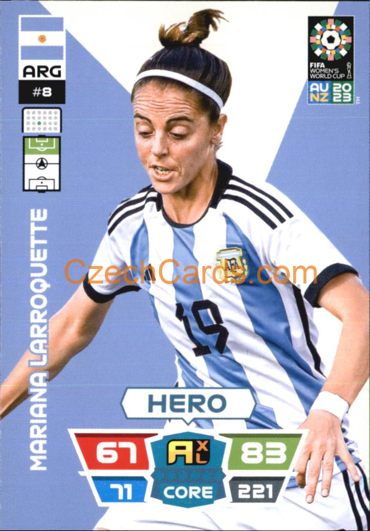 Mariana Larroquette 2023 Panini FIFA Women's World Cup Adrenalyn XL #8
