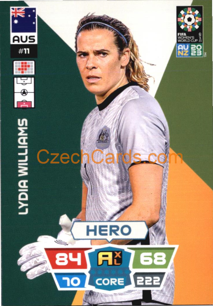Lydia Williams 2023 Panini FIFA Women's World Cup Adrenalyn XL #11