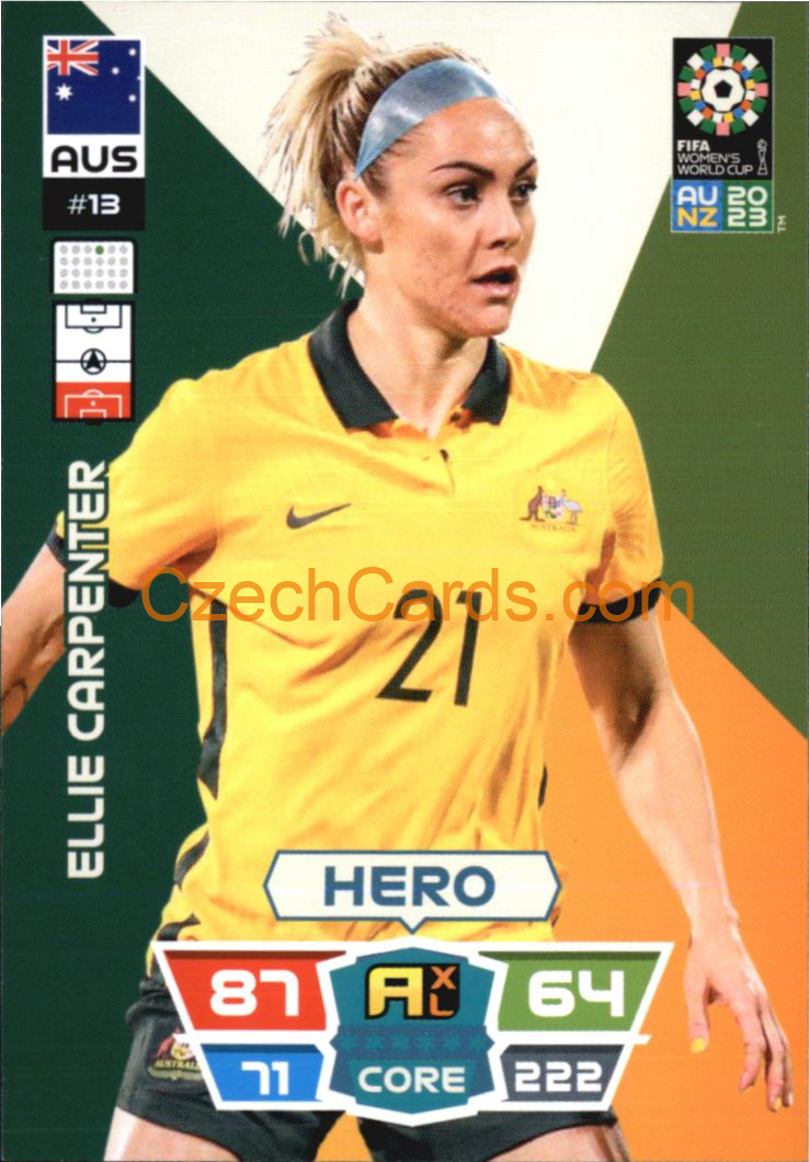 Ellie Carpenter 2023 Panini FIFA Women's World Cup Adrenalyn XL #13