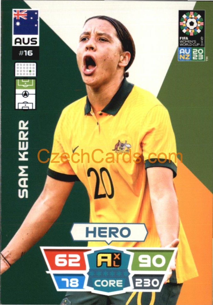 Sam Kerr 2023 Panini FIFA Women's World Cup Adrenalyn XL #16