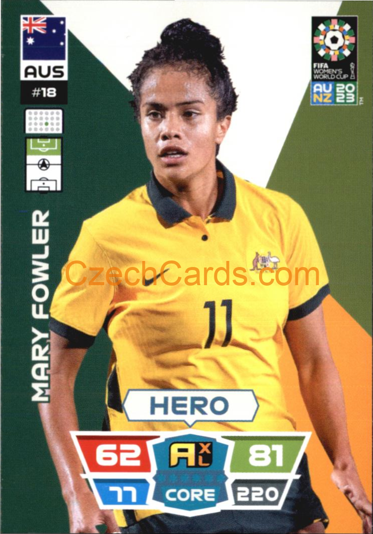 Mary Fowler 2023 Panini FIFA Women's World Cup Adrenalyn XL #18