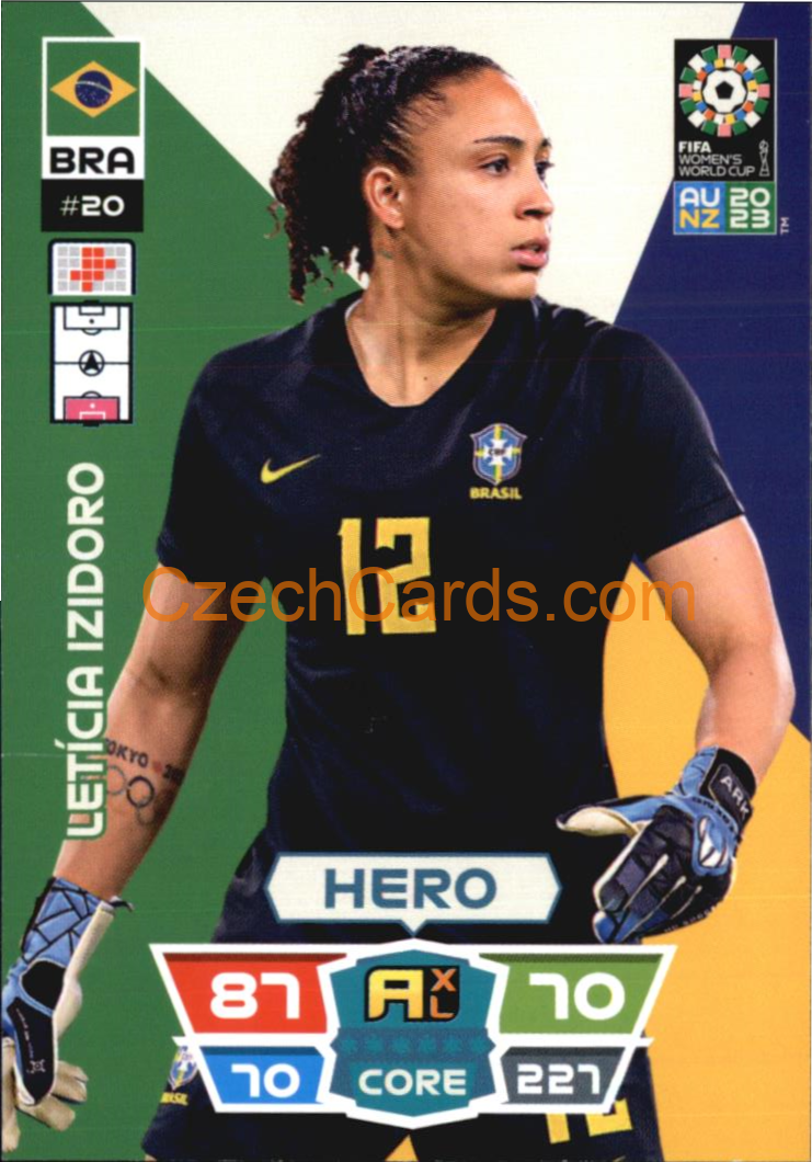 Leticia Izidoro 2023 Panini FIFA Women's World Cup Adrenalyn XL #20