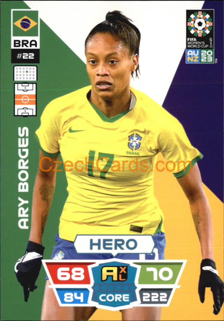 Ary Borges 2023 Panini FIFA Women's World Cup Adrenalyn XL #22