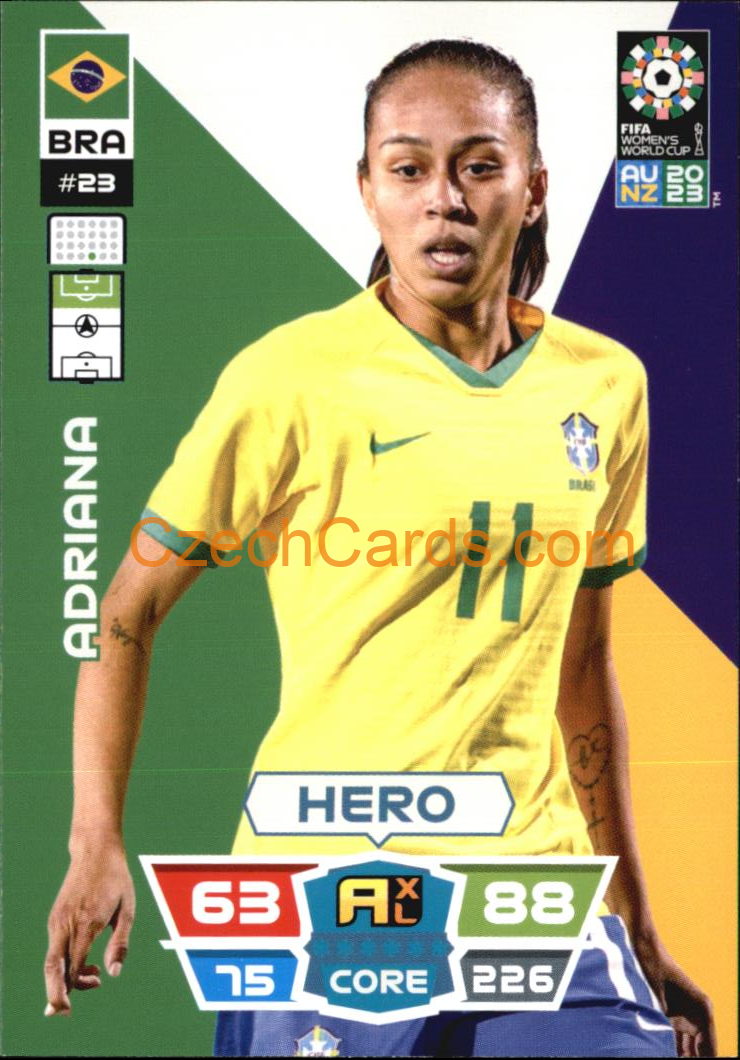 Adriana 2023 Panini FIFA Women's World Cup Adrenalyn XL #23
