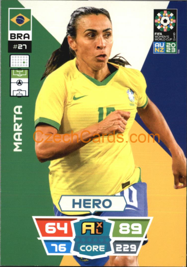 Marta 2023 Panini FIFA Women's World Cup Adrenalyn XL #27