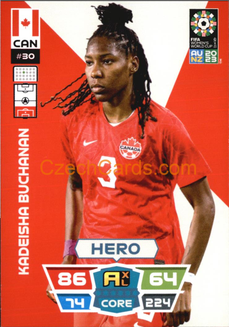 Kadeisha Buchanan 2023 Panini FIFA Women's World Cup Adrenalyn XL #30