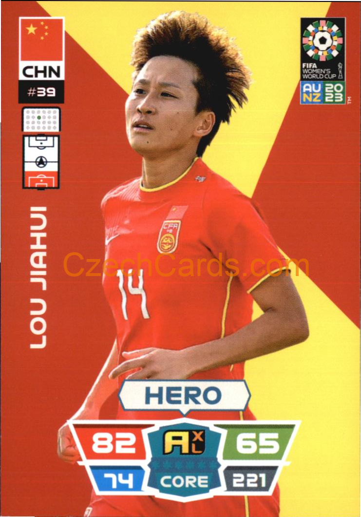 Lou Jiahui 2023 Panini FIFA Women's World Cup Adrenalyn XL #39