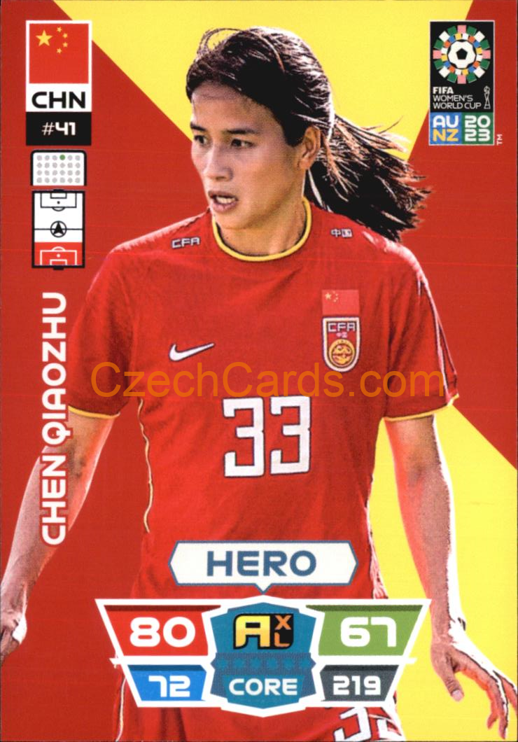 Chen Qiaozhu 2023 Panini FIFA Women's World Cup Adrenalyn XL #41
