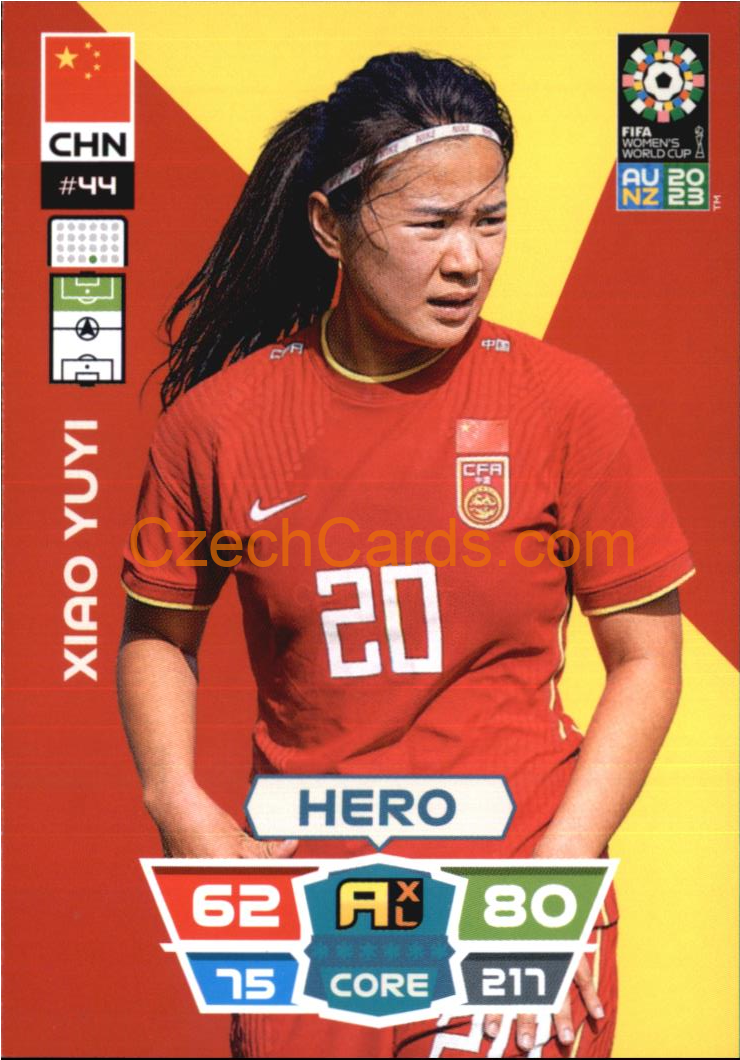 Xiao Yuyi 2023 Panini FIFA Women's World Cup Adrenalyn XL #44