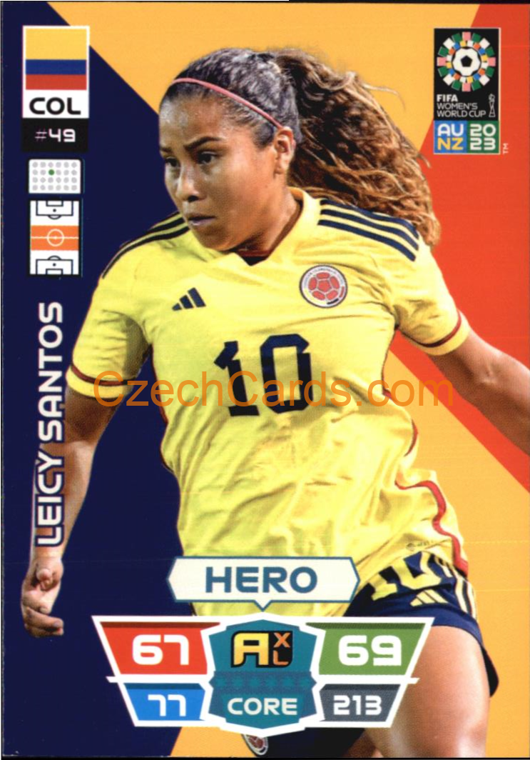 Leicy Santos 2023 Panini FIFA Women's World Cup Adrenalyn XL #49