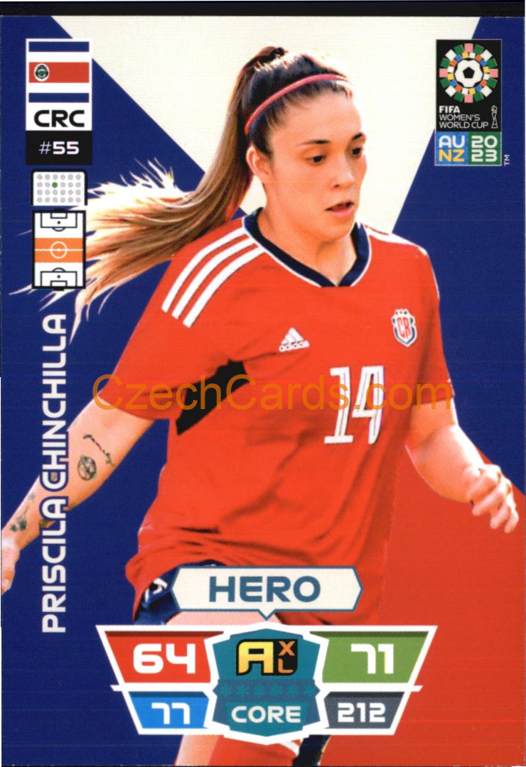 Priscila Chincilla 2023 Panini FIFA Women's World Cup Adrenalyn XL #55