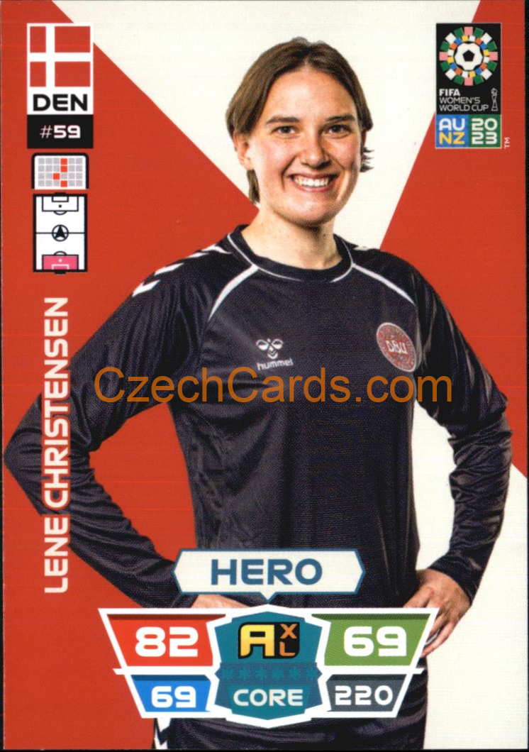 Lene Christensen 2023 Panini FIFA Women's World Cup Adrenalyn XL #59
