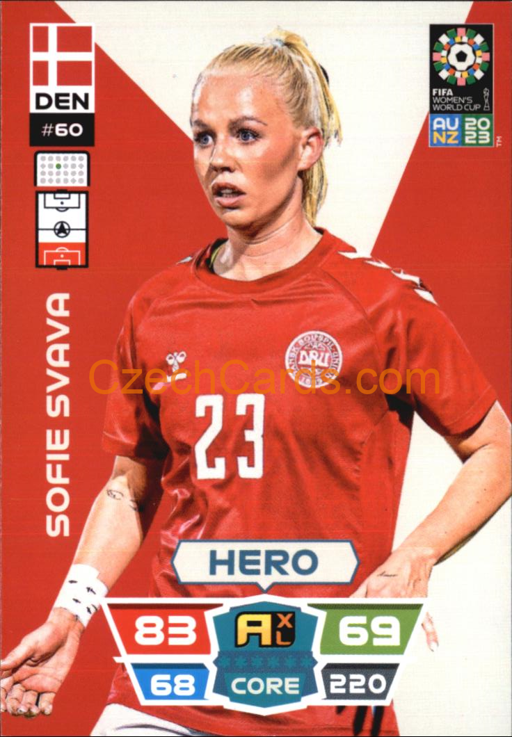 Sofie Svaja 2023 Panini FIFA Women's World Cup Adrenalyn XL #60