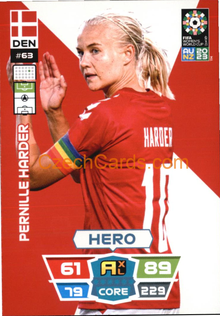 Pernille Harder 2023 Panini FIFA Women's World Cup Adrenalyn XL #63