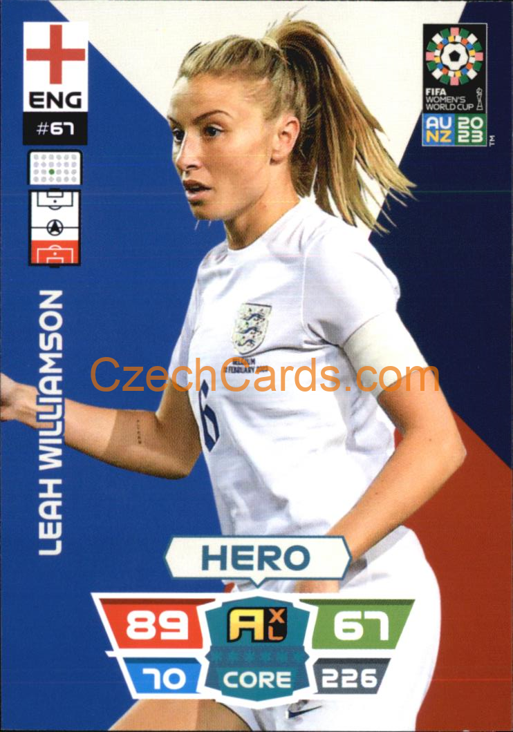 Leah Williamson 2023 Panini FIFA Women's World Cup Adrenalyn XL #67
