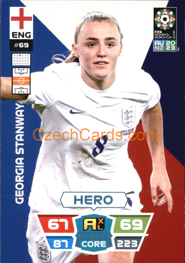 Georgina Stamway 2023 Panini FIFA Women's World Cup Adrenalyn XL #69
