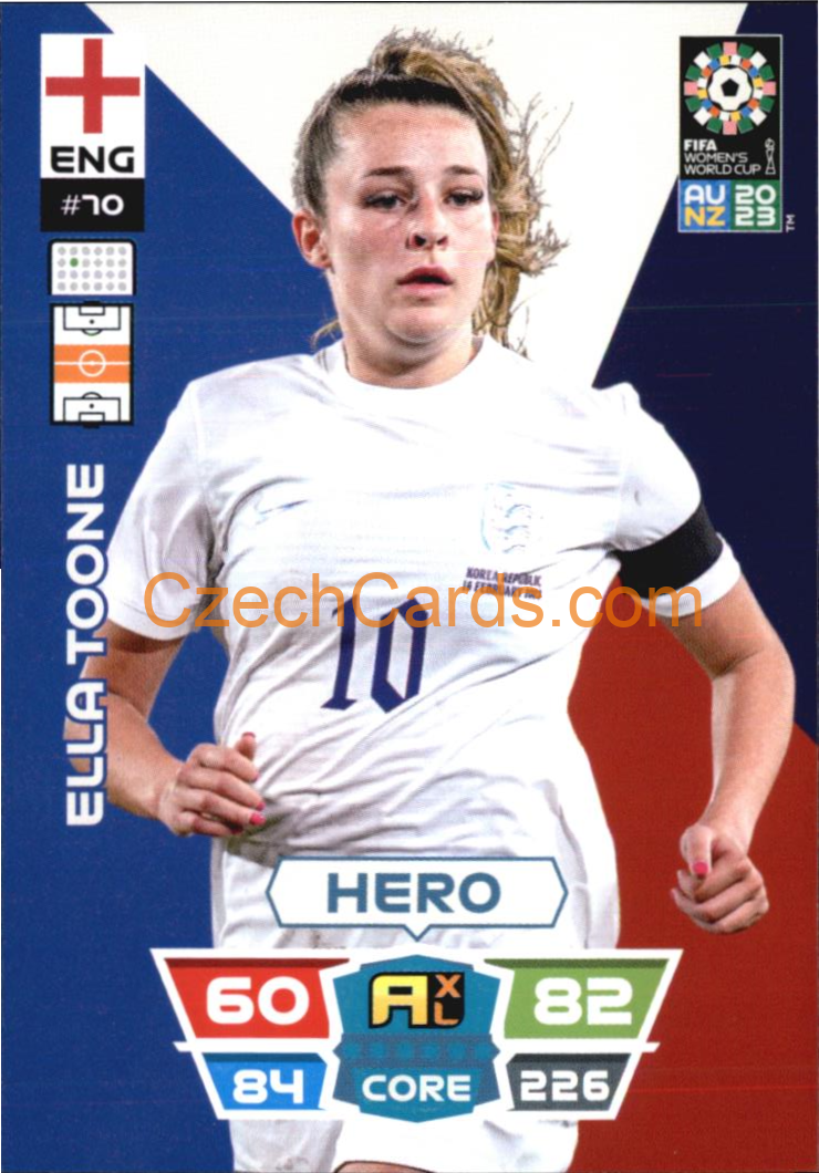 Ella Toone 2023 Panini FIFA Women's World Cup Adrenalyn XL #70