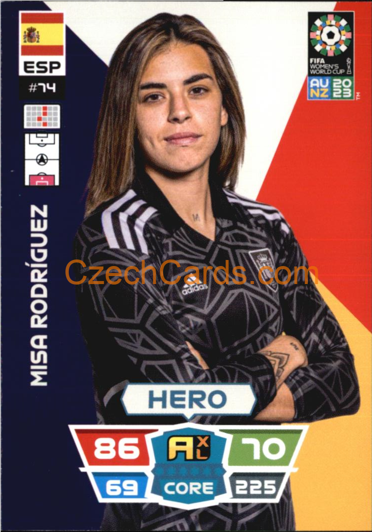 Misa Rodríguez 2023 Panini FIFA Women's World Cup Adrenalyn XL #74