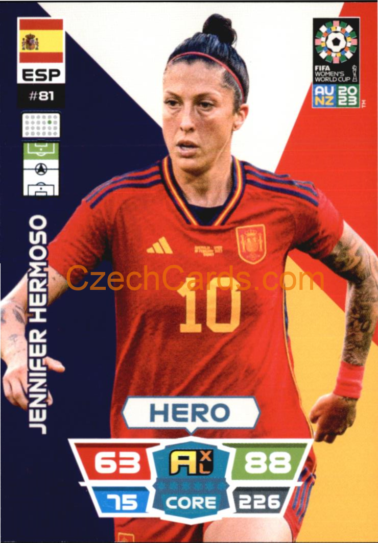 Jennifer Hermoso 2023 Panini FIFA Women's World Cup Adrenalyn XL #81