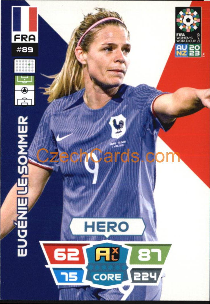 Eugénie Le Sommer 2023 Panini FIFA Women's World Cup Adrenalyn XL #89