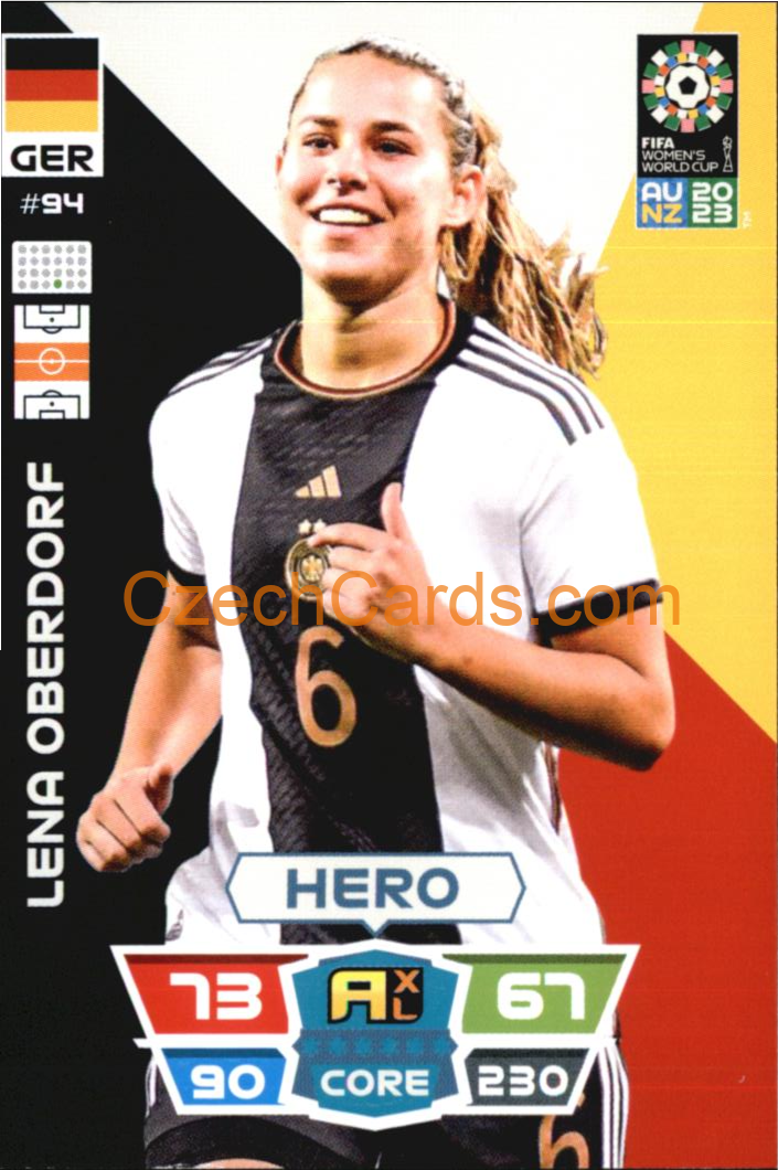 Lena Oberdorf 2023 Panini FIFA Women's World Cup Adrenalyn XL #94