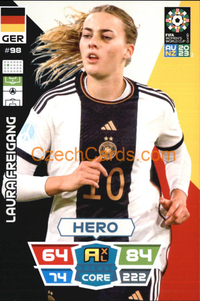 Laura Freigang 2023 Panini FIFA Women's World Cup Adrenalyn XL #98