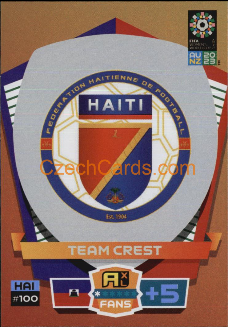 Emblem 2023 Panini FIFA Women's World Cup Adrenalyn XL #100