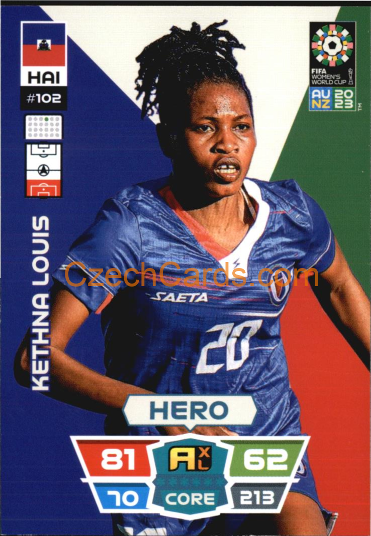 Kethna Louis 2023 Panini FIFA Women's World Cup Adrenalyn XL #102