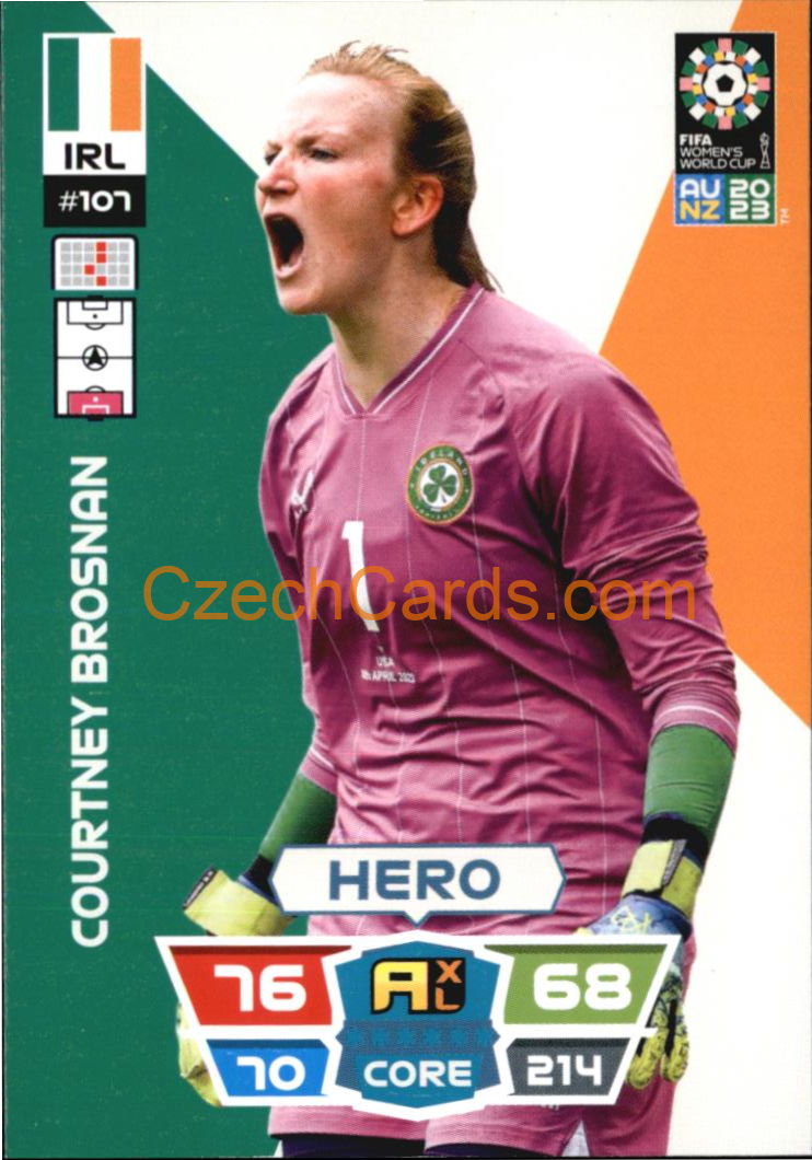 Courtney Brosnan 2023 Panini FIFA Women's World Cup Adrenalyn XL #107