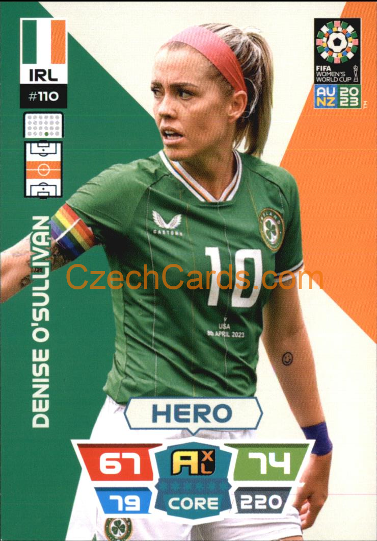 Denise O'Sullivan 2023 Panini FIFA Women's World Cup Adrenalyn XL #110