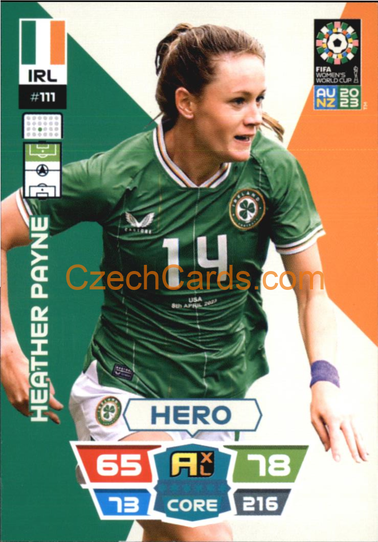 Heather Payne 2023 Panini FIFA Women's World Cup Adrenalyn XL #111