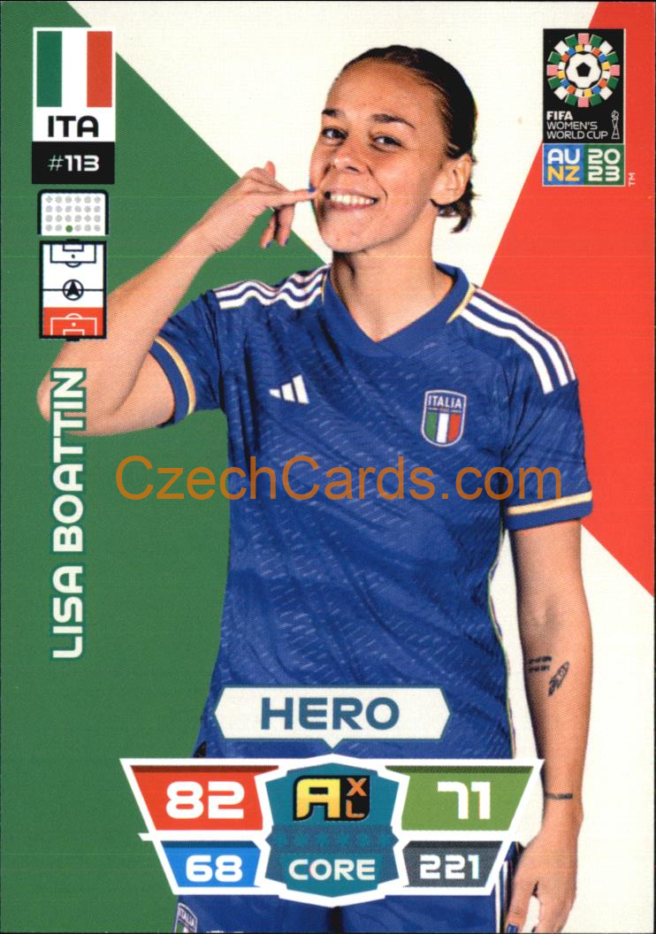 Lisa Boattin 2023 Panini FIFA Women's World Cup Adrenalyn XL #113