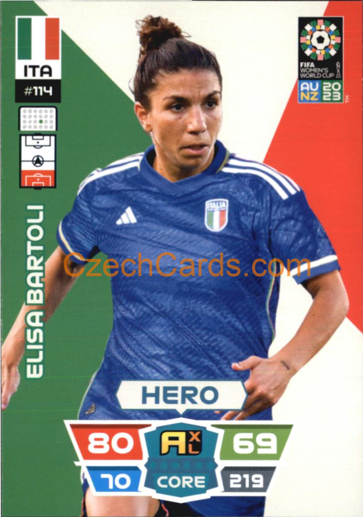 Elisa Bartoli 2023 Panini FIFA Women's World Cup Adrenalyn XL #114